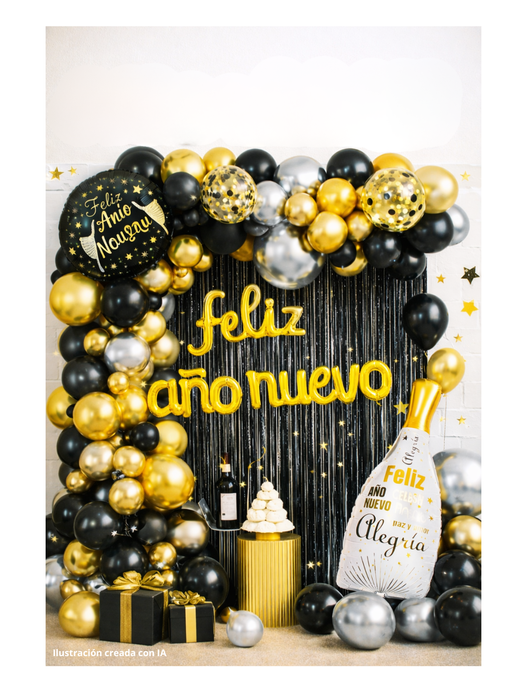 Set de Globos Año Nuevo