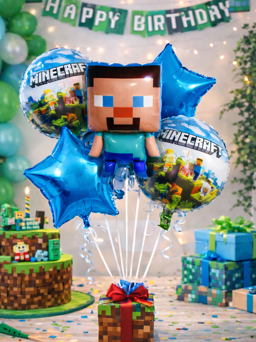 Set de Globos - minecraft