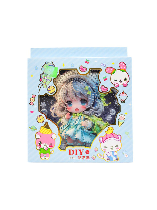Cuadro Decorativo con Piedras – Kit Completo de Arte en Diamantes