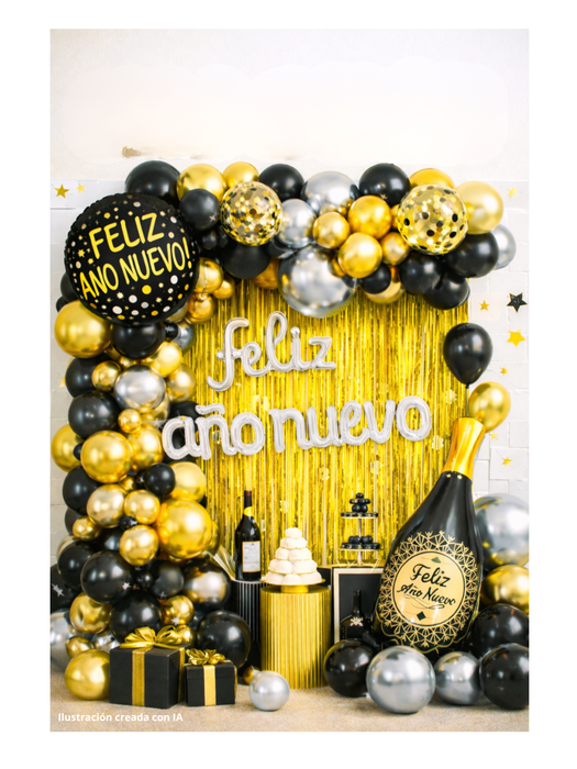 Set de Globos Año Nuevo