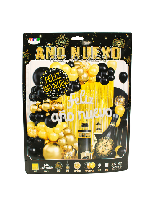 Set de Globos Año Nuevo