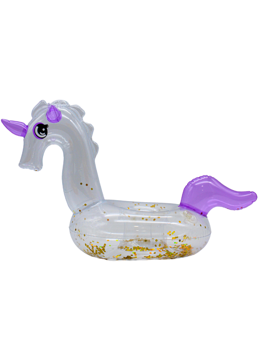 Porta Vasos de Unicornio con Glitter