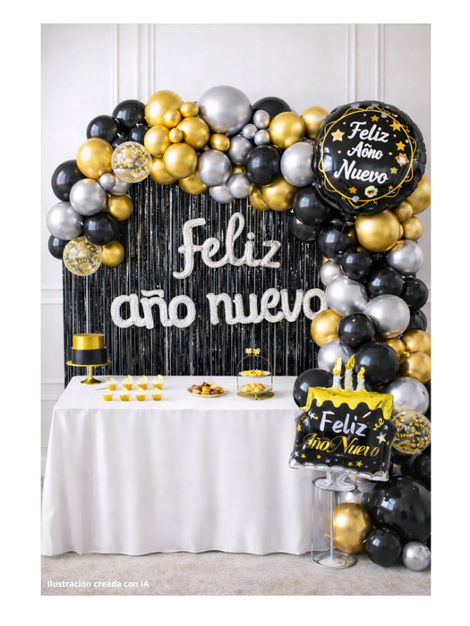 Set de Globos Año Nuevo