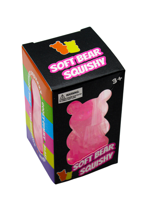 Squishy Oso de Gomita Rosa
