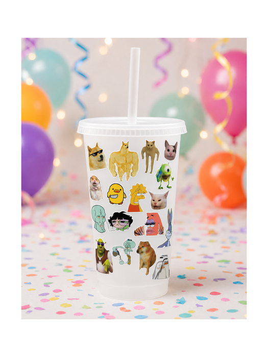 Set de Stickers de Memes
