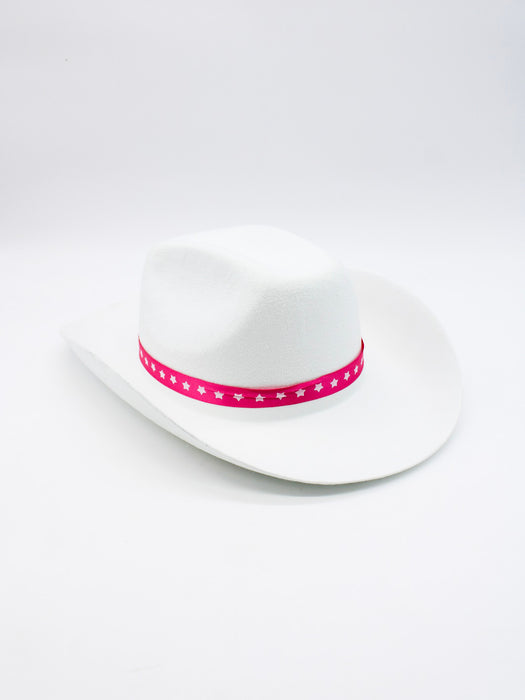 sombrero vaquero blanco