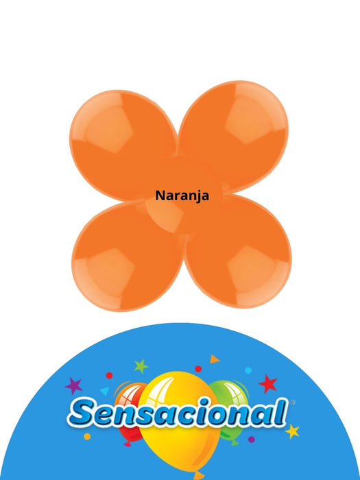 Globo Látex Sensacional - Naranja