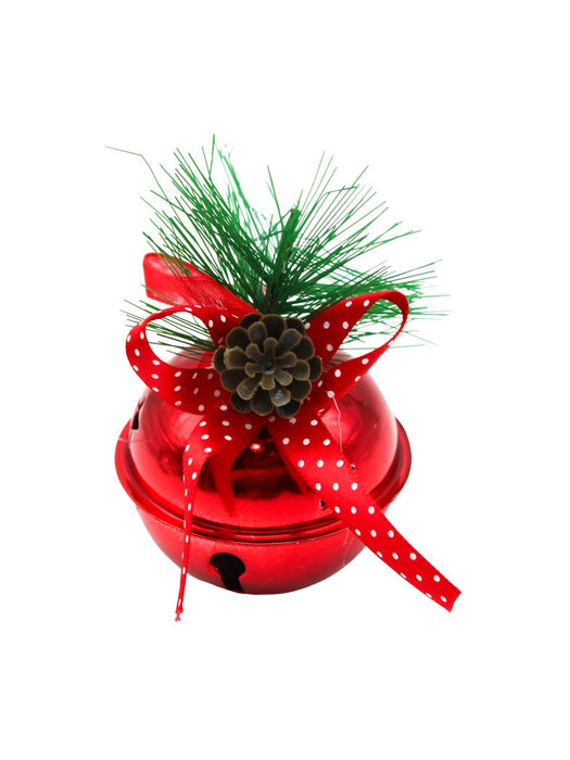 Adorno Cascabel Navideño - 1 pza o Paquete con 12 pzas
