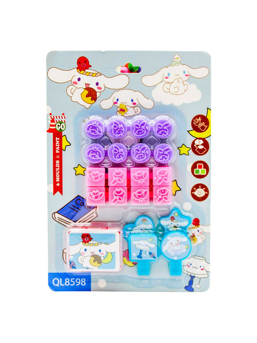 Set de Sellos Creativos con 16 Piezas - Sanrio