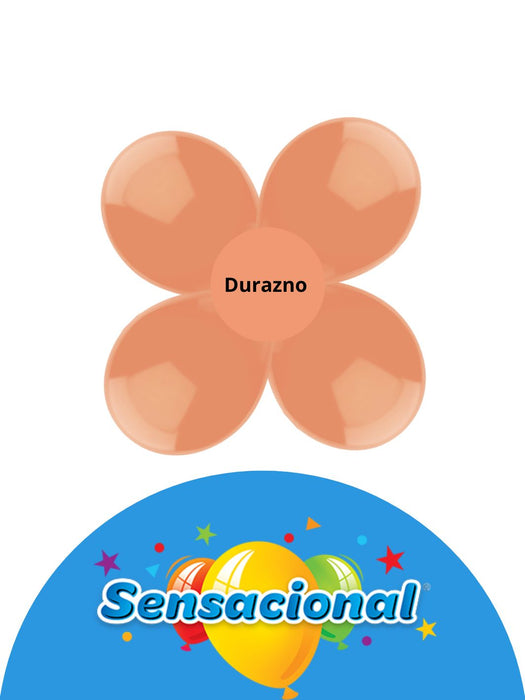 Globo Látex Sensacional - Durazno