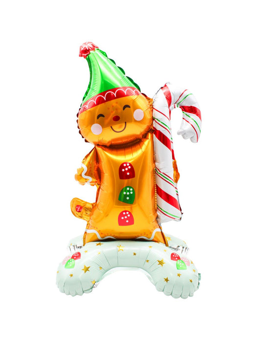 Globo Navideño con base - Galleta de Jengibre