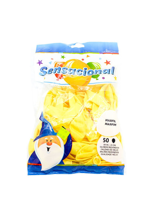 Globo Látex Sensacional - Amarillo Marfil