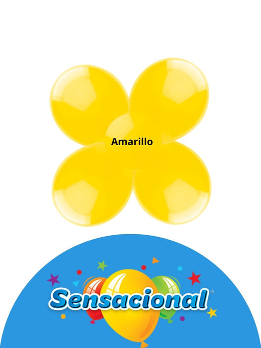Globo Látex Sensacional - Amarillo