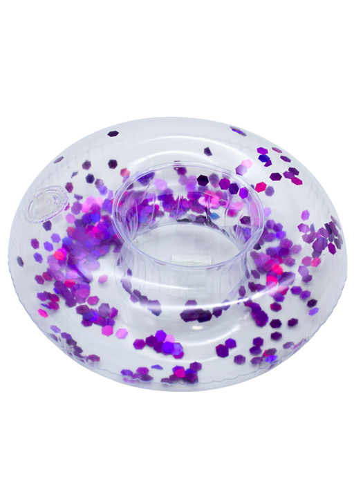Porta Vaso Acuatico con Brillantina