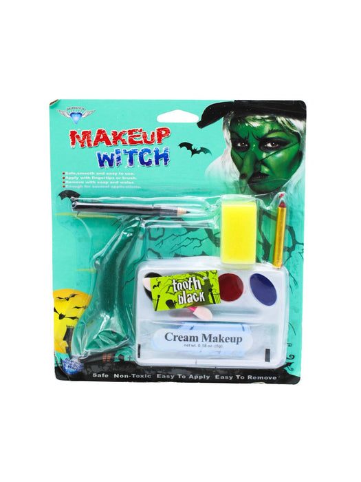 Set de Maquillaje de Bruja – Disfraz de Halloween