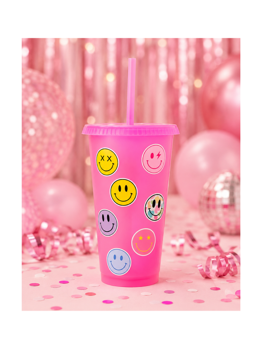 Set de Stickers de Happy Face