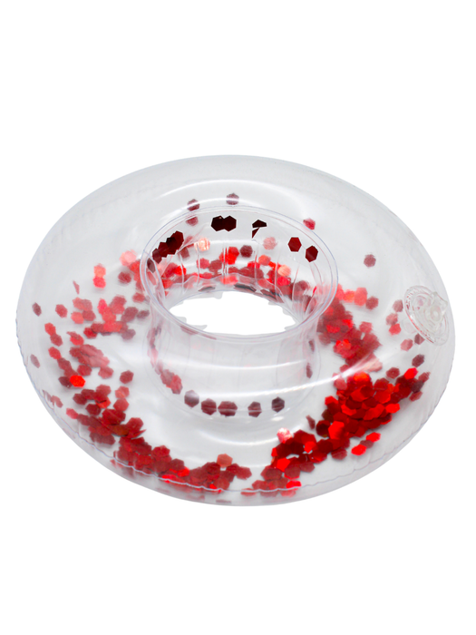 Porta Vaso Acuatico con Brillantina