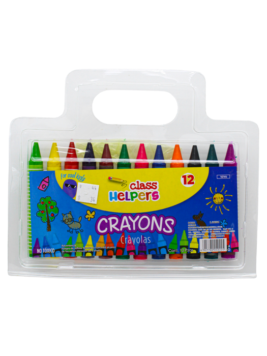 Paquete de 12 Crayolas