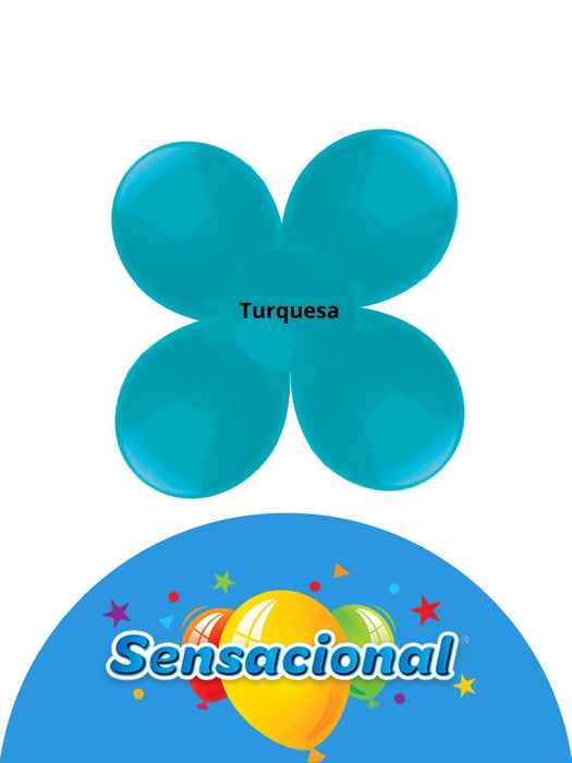 Globo Látex Sensacional - Turquesa