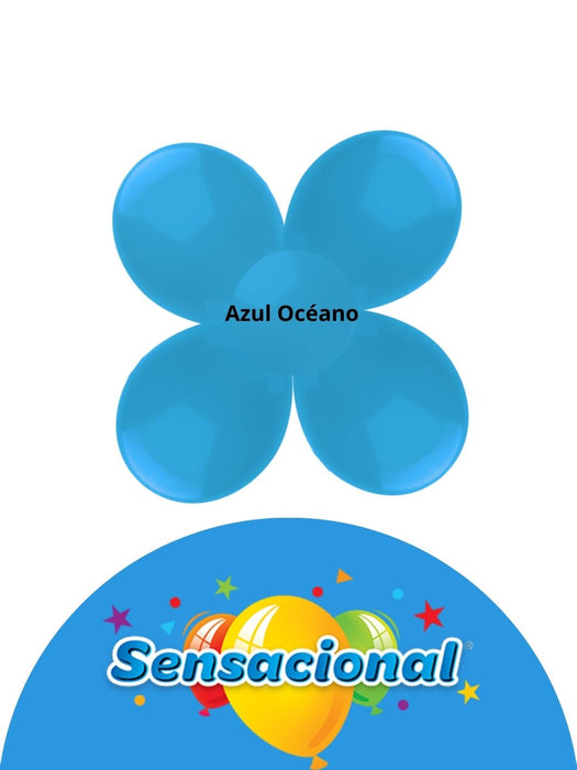 Globo Látex Sensacional - Azul Océano