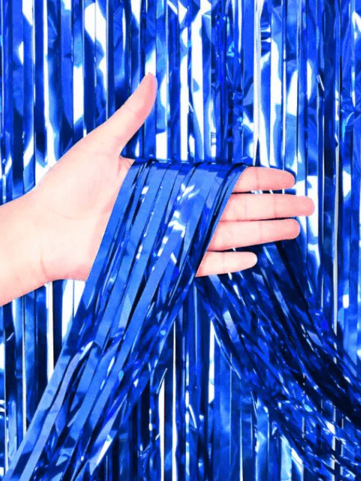 Cortina Metálica - Azul Rey