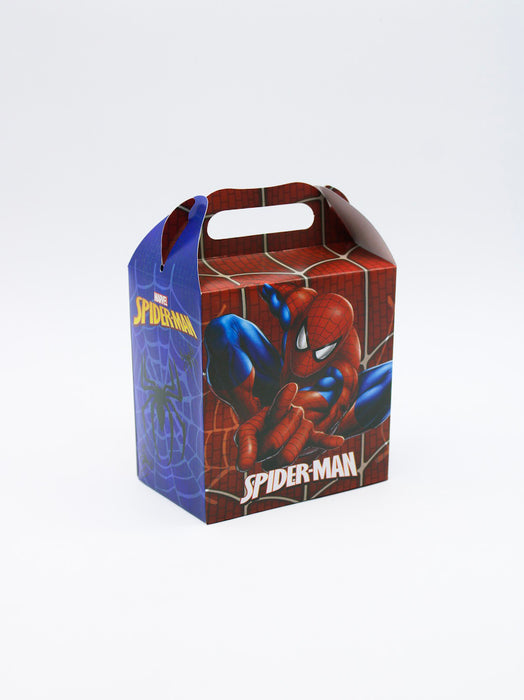 Caja Bolo de Spiderman