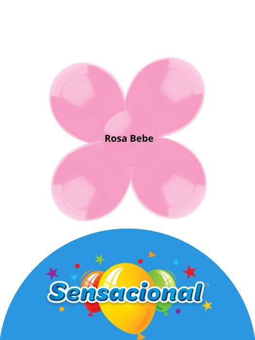 Globo Látex Sensacional - Rosa Bebe