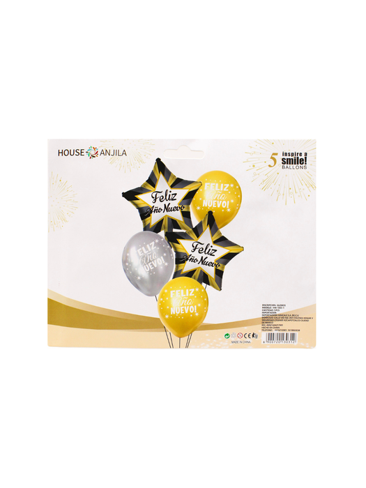 Set de Globos - Año Nuevo
