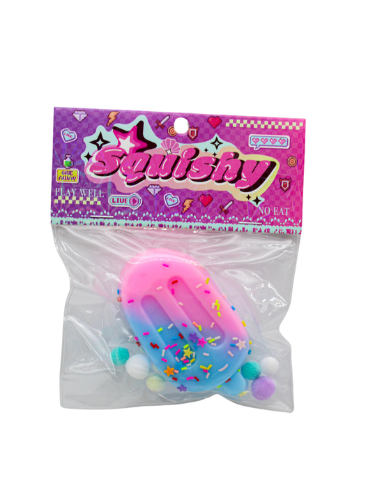 Squishy Paleta Azul con Rosa