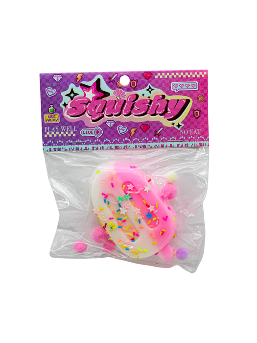 Squishy Paleta Rosa con Blanco
