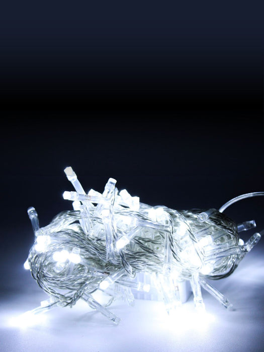 Extensión de Luces Navideñas - Blanco Frio - 5 Metros