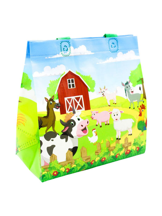 Bolsa Ecológica con Diseño de Granja