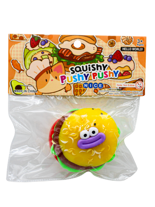 Squishy Pegajoso de Hamburguesa