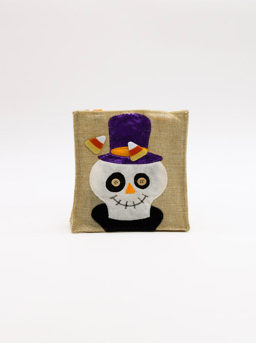 bolsa de halloween de tela