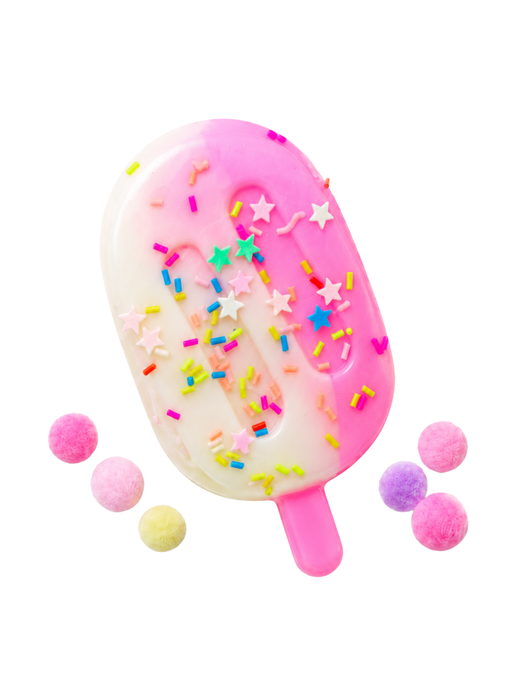 Squishy Paleta Rosa con Blanco
