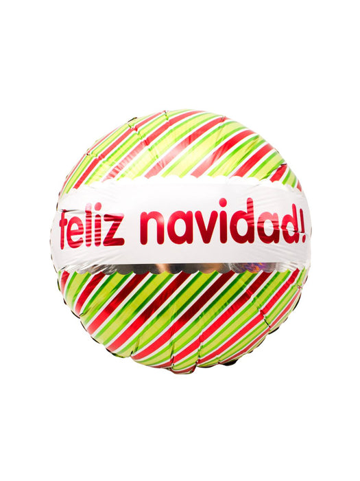 Globo Navideño 18" - Diseño diferente en cada lado