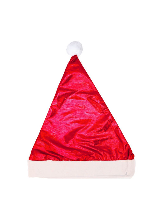 Gorro de Navidad - Acabado Metálico - Paquete con 12 Piezas