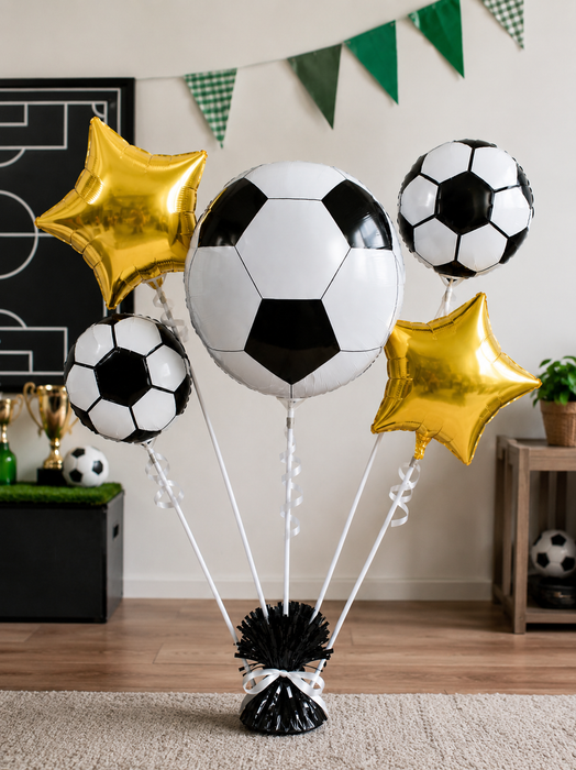 Set de globos balon de futbol