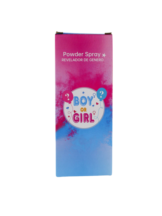 Extintor mini para revelacion de genero