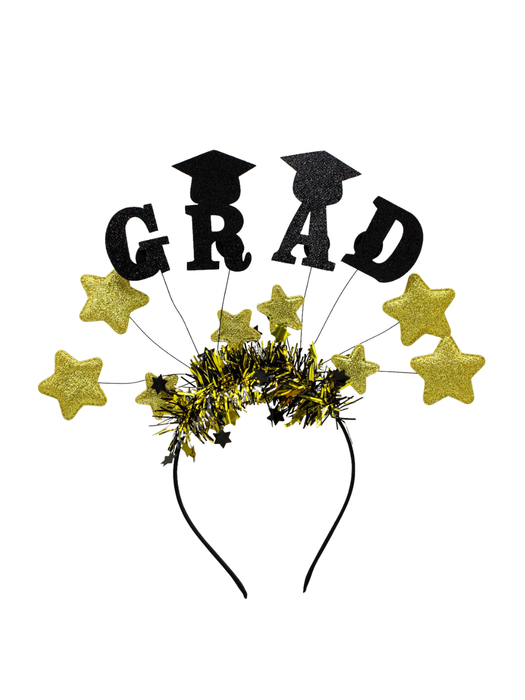 Diadema Graduacion Lluvia y Estrelllas 1 Pieza