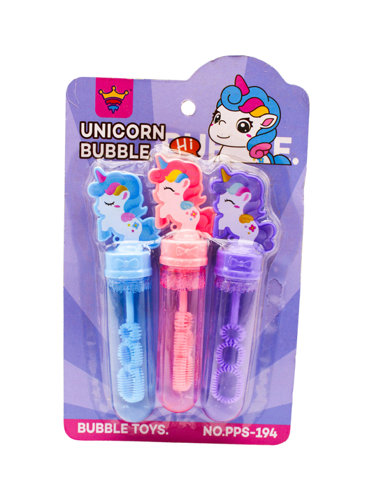 Paquete de 3 Burbujas - Unicornios
