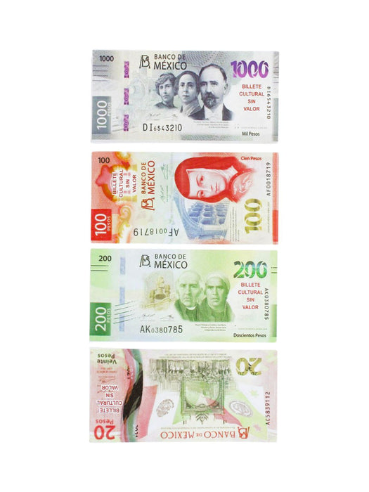 Billete Gigante Camacho - Paquete con 100 Piezas
