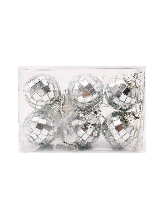 Esfera Bola Retro de 3 cm - Caja con 6 piezas