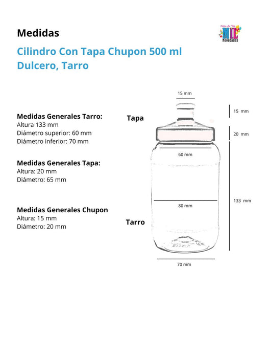 Tarro Tapa Chupon
