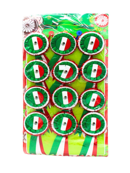 Prendedor Mexicano 12 Piezas