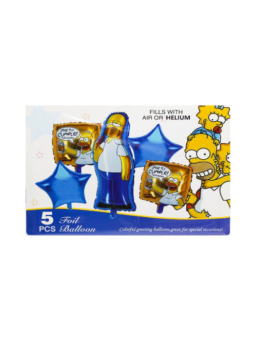 Set de Globos - Homero Simpson