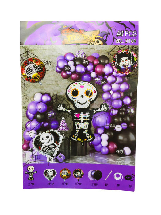 Set de Globos - Calavera