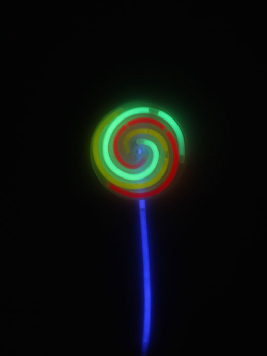 Candy glow neon con luz