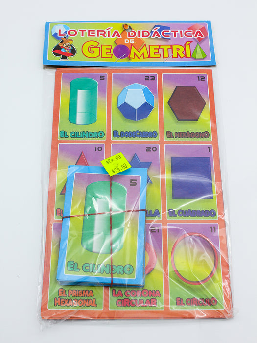 lotería de geometría