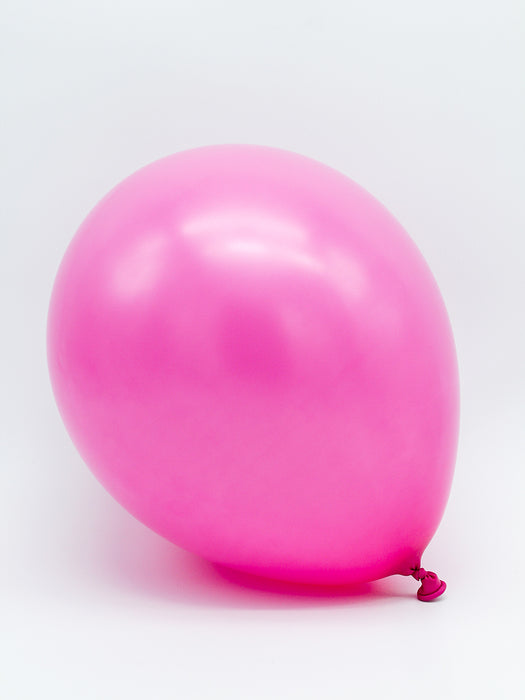 globo látex rosa caliente